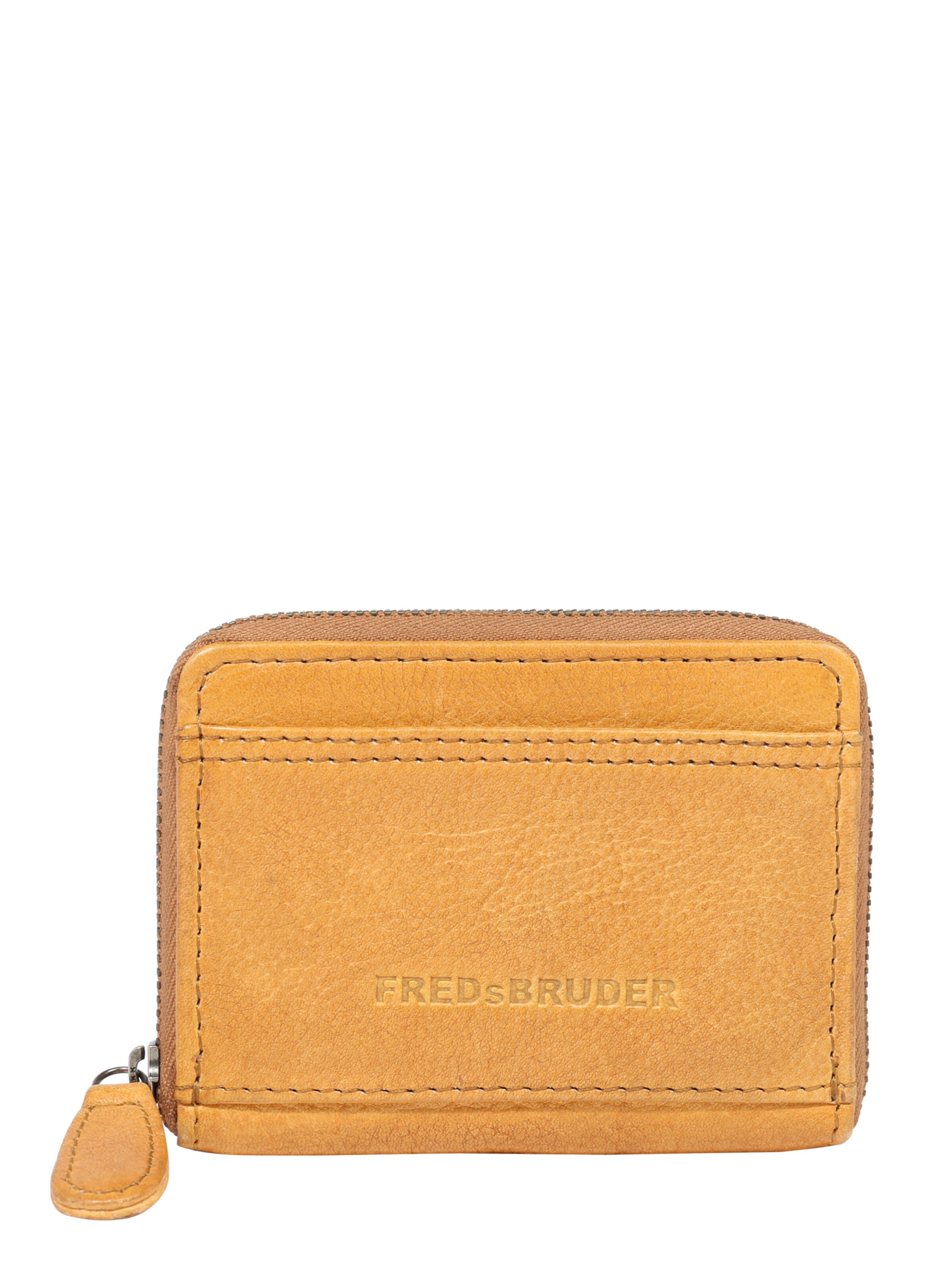 FREDsBRUDER - Portemonnee 'Coin Nugget' in de kleur Karamel