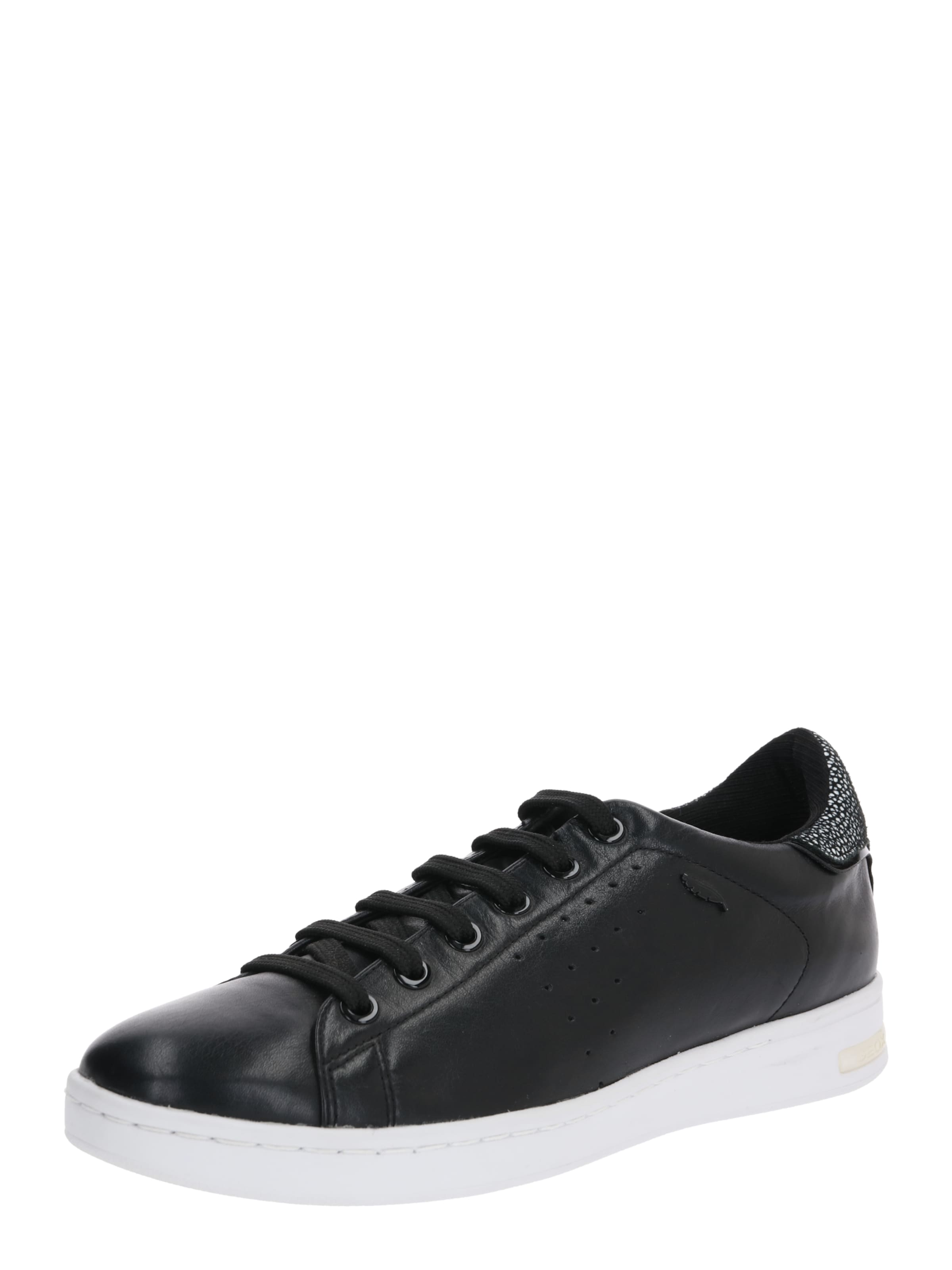 GEOX Platform trainers in Black: front
