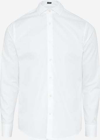 Coupe slim Chemise business 'Farrel 5' Tiger of Sweden en blanc