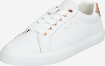 GANT Sneakers laag 'Seaville' in Wit: voorkant