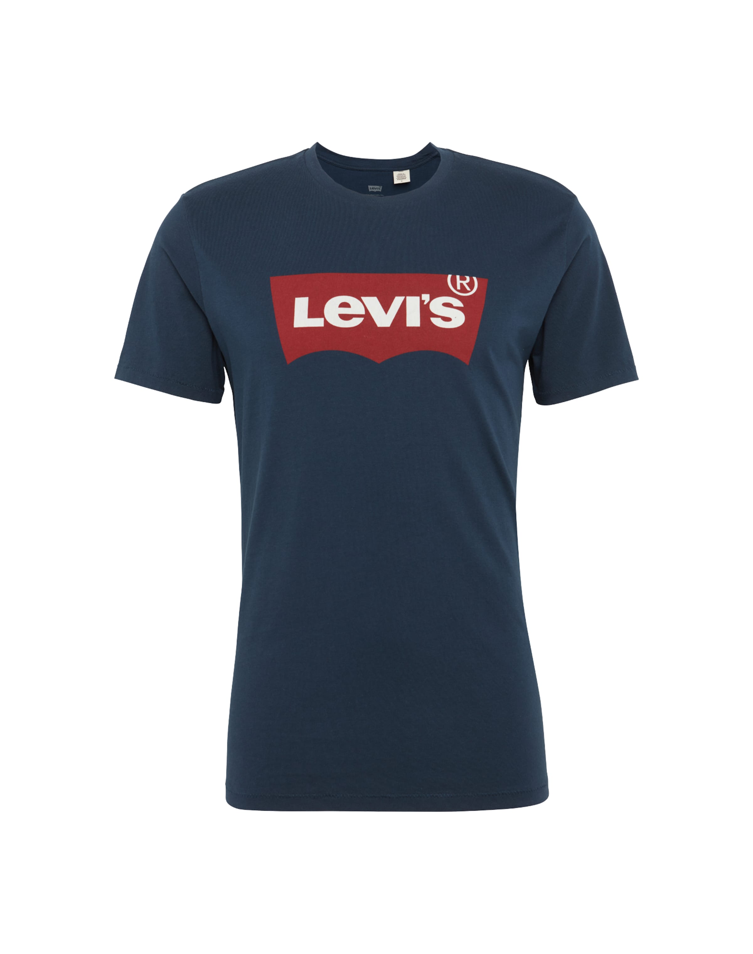 LEVI'S ® Szabványos Póló 'Graphic Set-In Neck Tee' - kék: elől