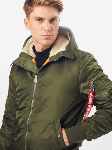 ALPHA INDUSTRIES Overgangsjakke i grøn