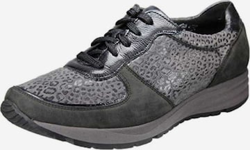 WALDLÄUFER Lace-Up Shoes in Grey: front