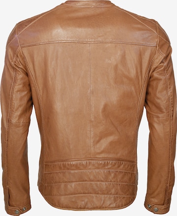 MUSTANG Lederjacke schlicht ' 310-19-194 ' in Braun