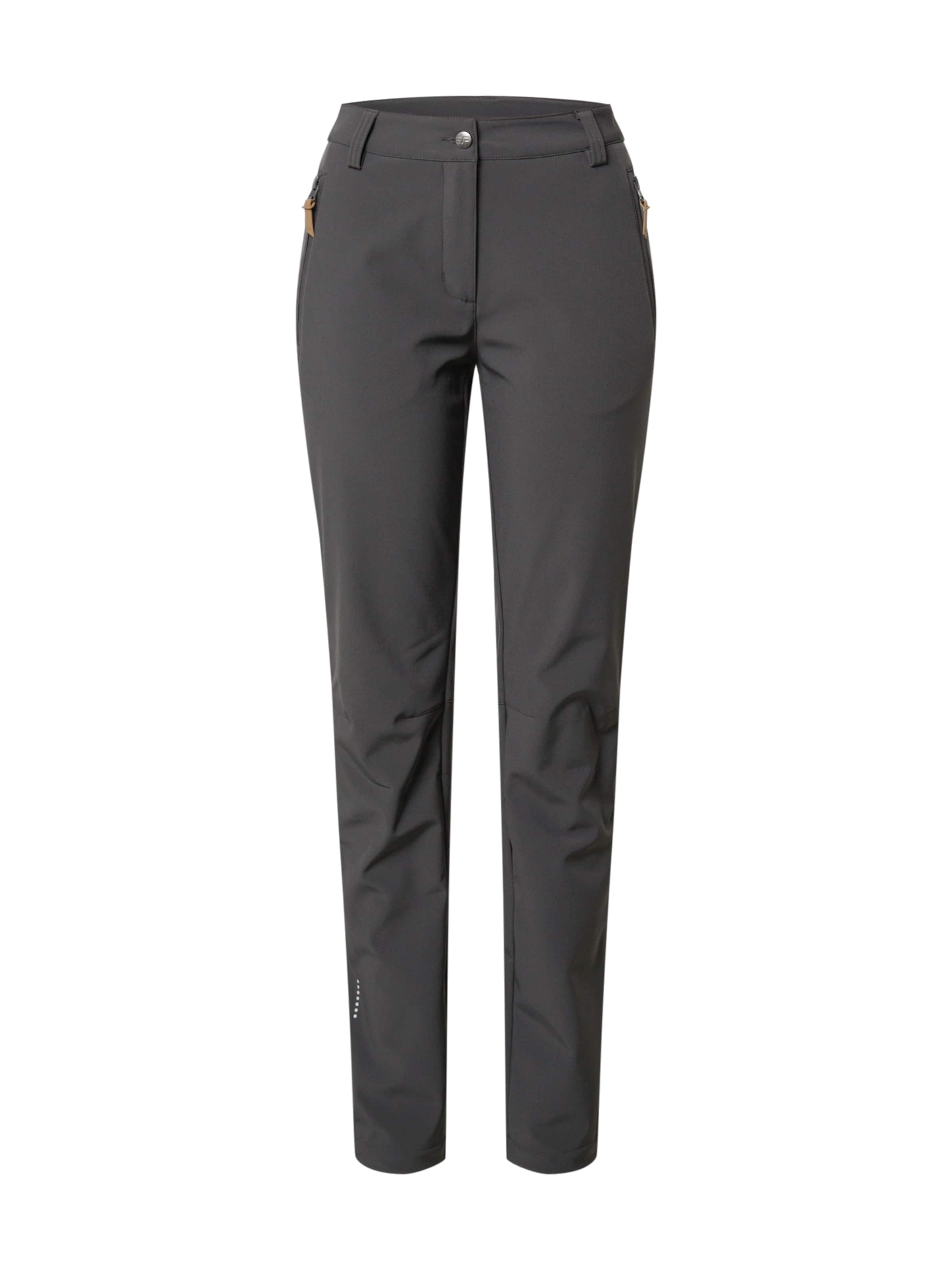 Regular Pantalon outdoor 'Argonia' ICEPEAK en gris : devant