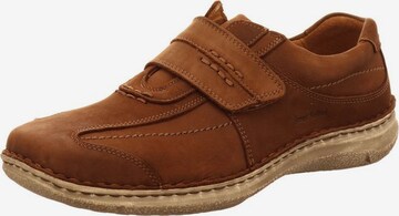 JOSEF SEIBEL Moccasins in Brown: front