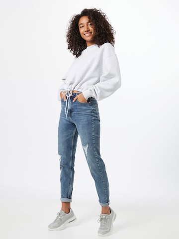 Coupe slim Jean 'Kesia' PIECES en bleu