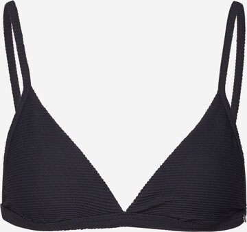 regular Top per bikini di Seafolly in nero: frontale