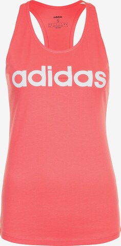 ADIDAS PERFORMANCE Sporttop 'Essentials Linear' in Pink: predná strana