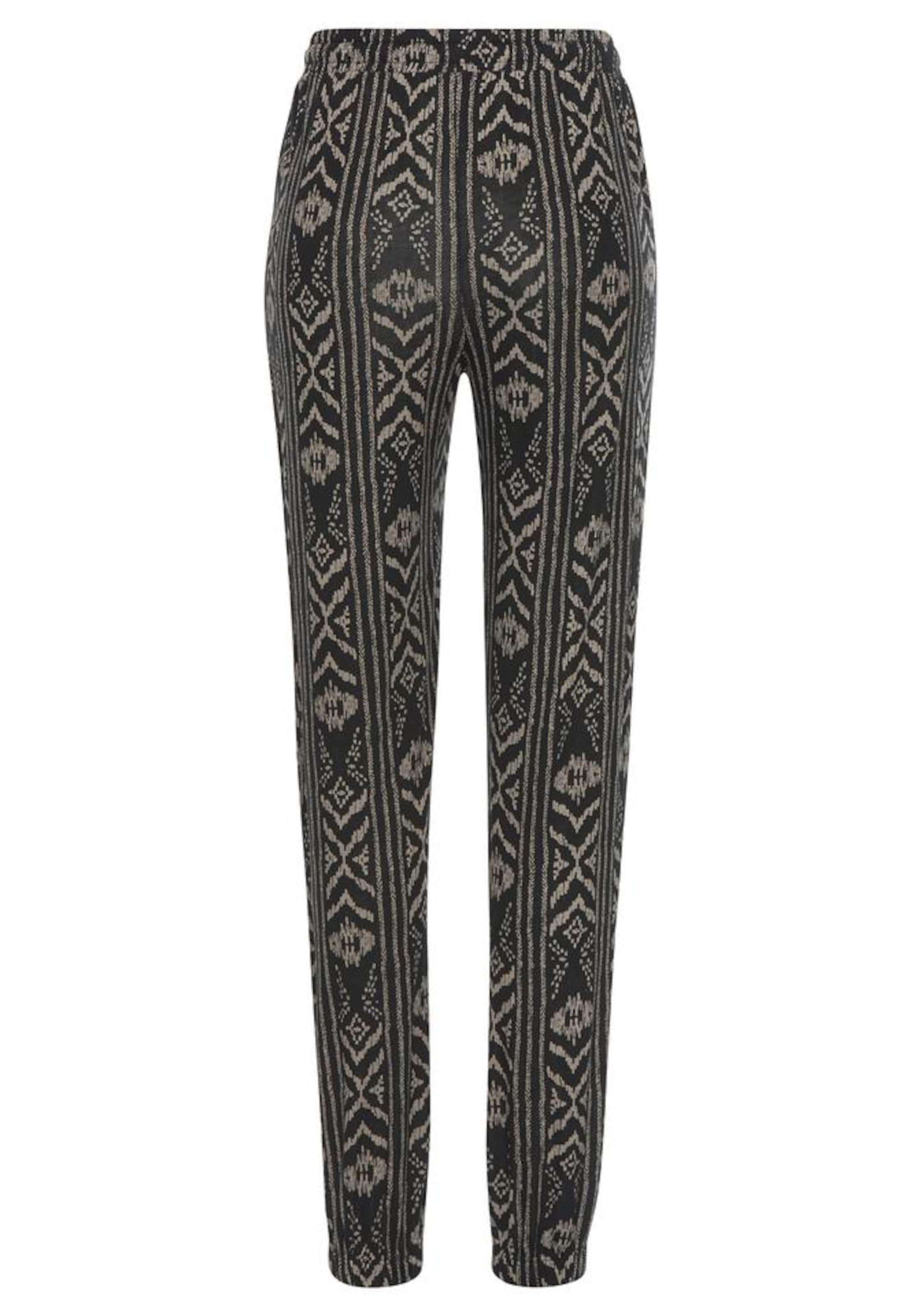 LASCANA Tapered Byxa i svart