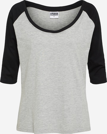 T-shirt Urban Classics en gris : devant