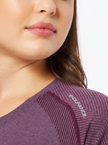 T-shirt fonctionnel 'HALEN' ENDURANCE en violet