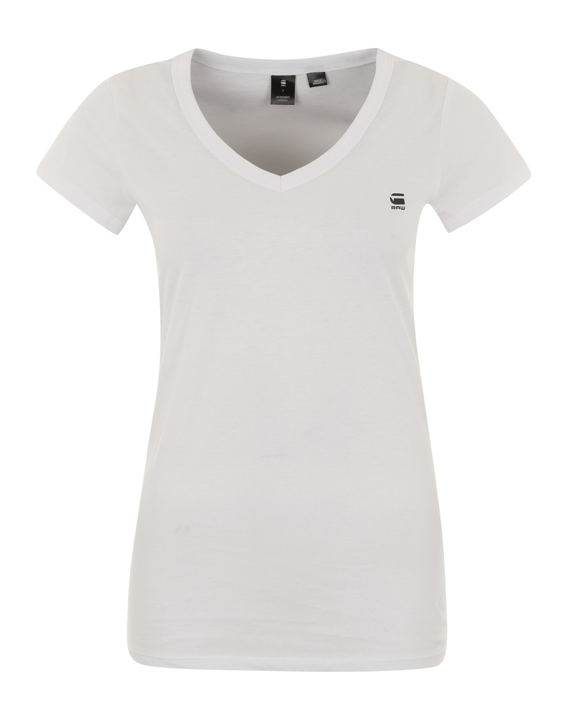 G-STAR RAW - Shirt 'Eyben V' in de kleur Wit