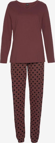 VIVANCE Pyjama in Rood: voorkant