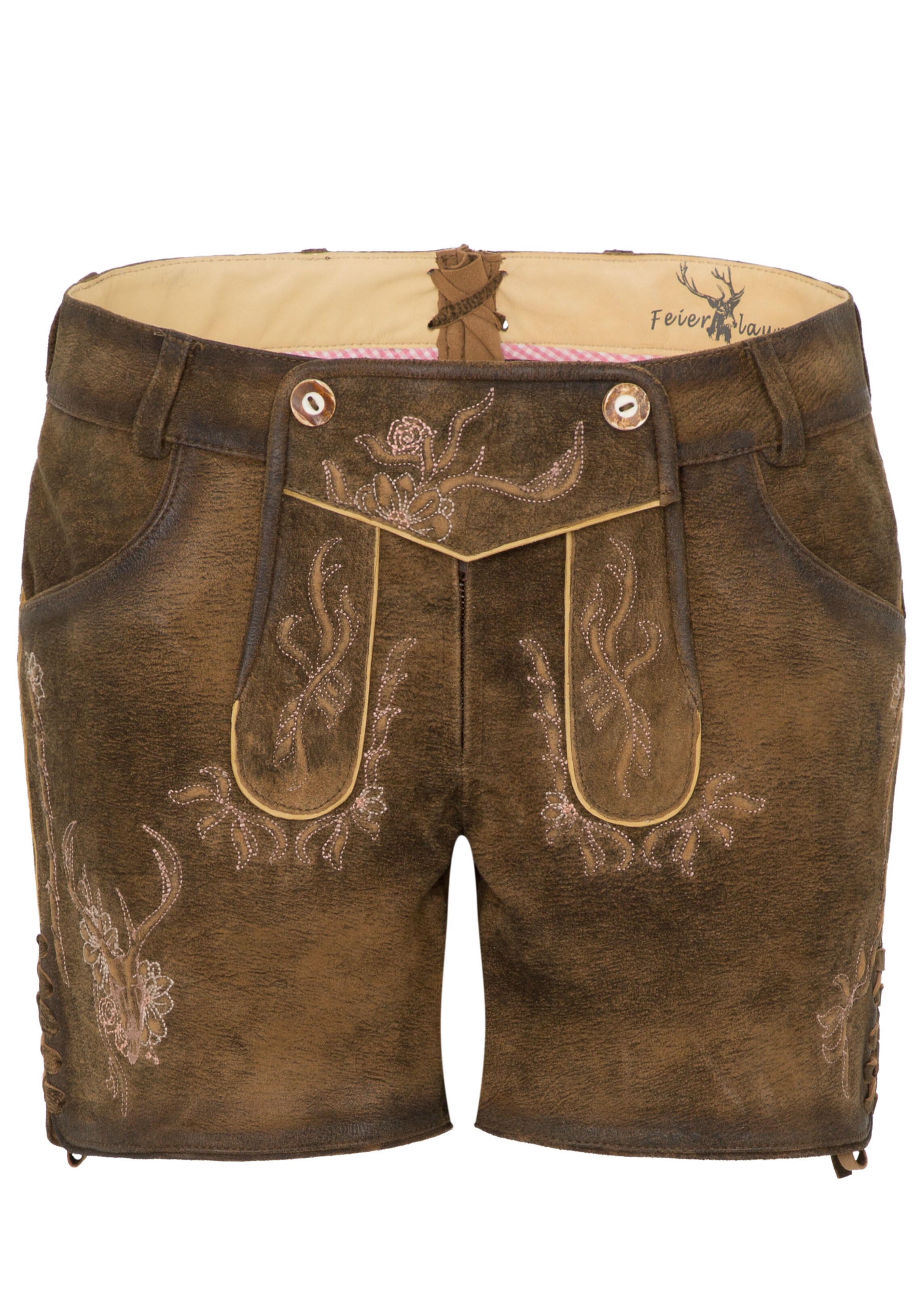 SPIETH & WENSKY - Lederhose 'Kasi' in braun