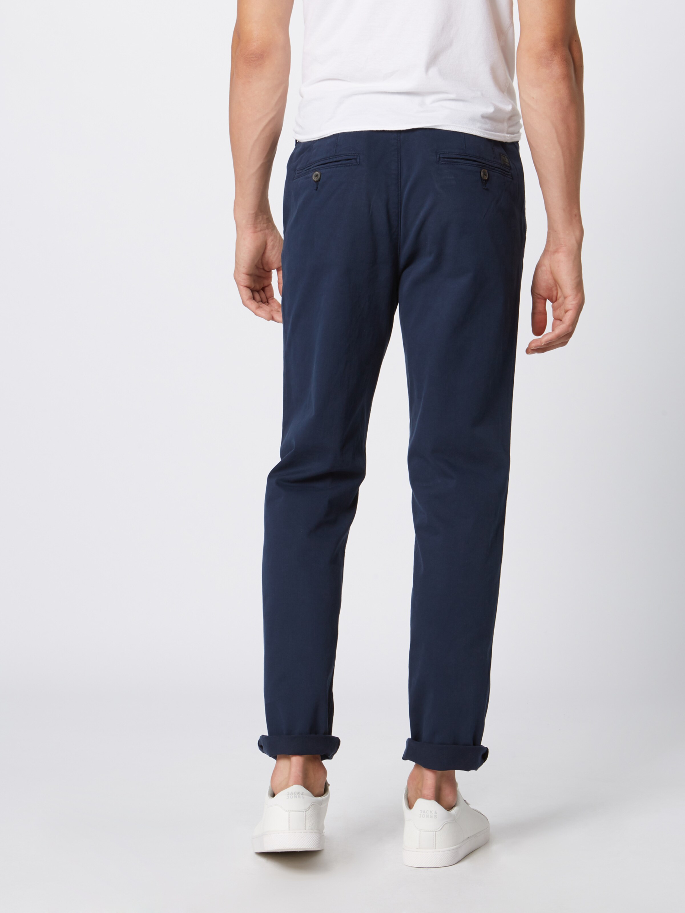 JACK & JONES Hose 'JJIROY JJJAMES' in navy: Rückansicht