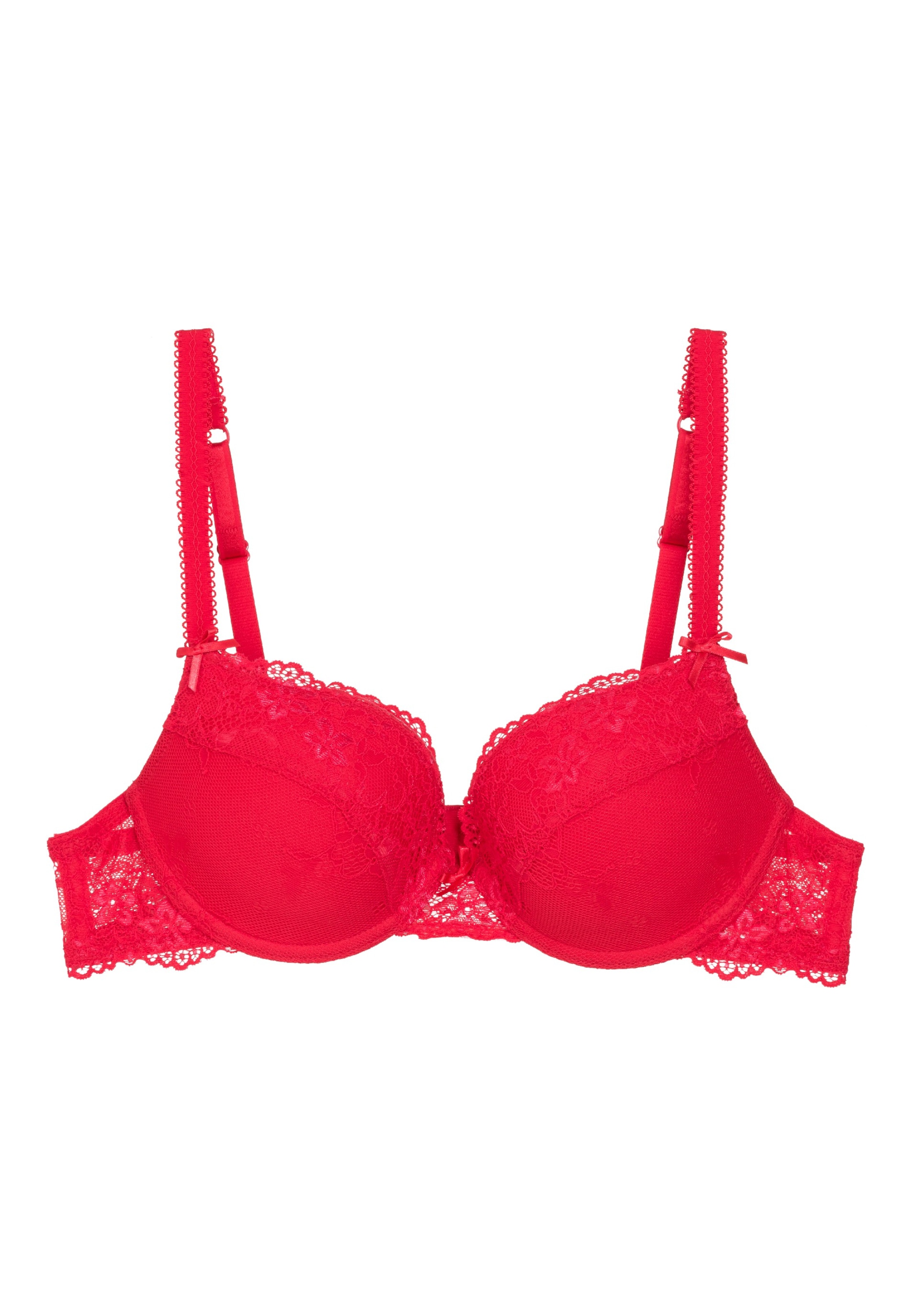 LingaDore Push-up Σουτιέν &#x27;DAILY&#x27; σε κόκκινο: μπροστά