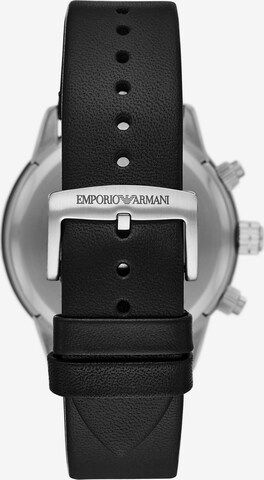 Emporio Armani Analógové hodinky - Čierna