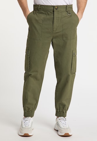MOCargo hlače - zelena boja: prednji dio