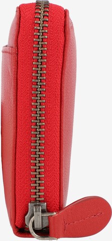 Braun Büffel Wallet 'Soave' in Red