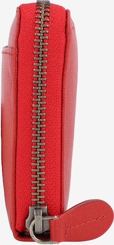 Braun Büffel Wallet 'Soave' in Red