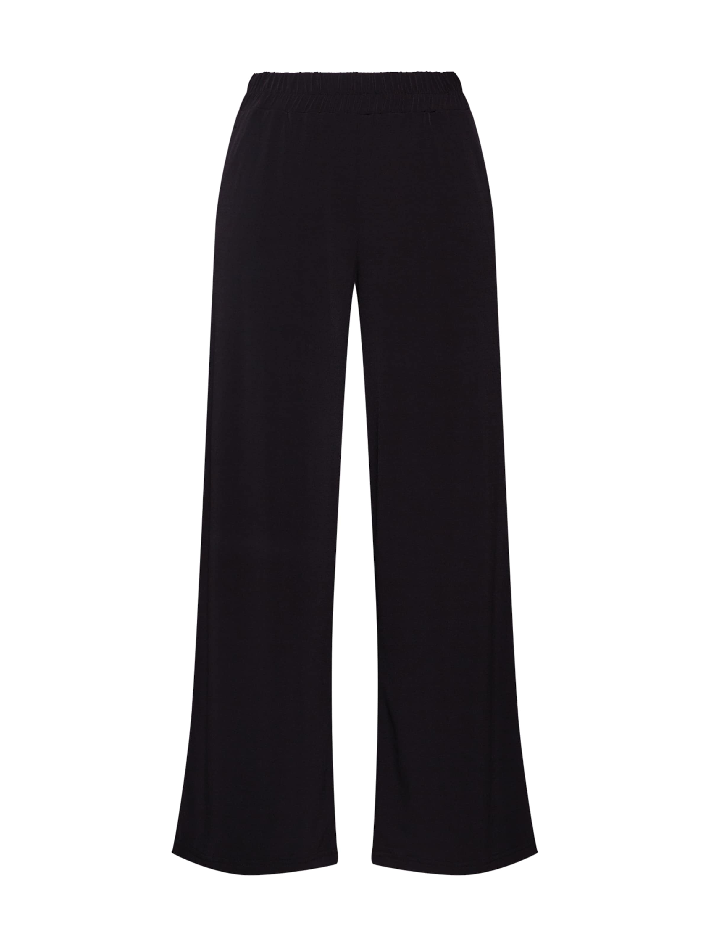 ICHI Loosefit Kalhoty 'IHLima' – černá: přední strana