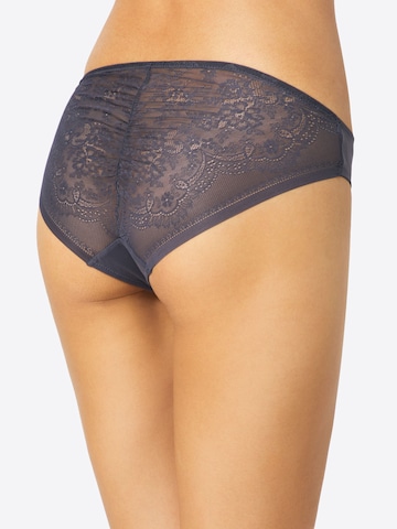 Slip SCHIESSER en gris : derrière