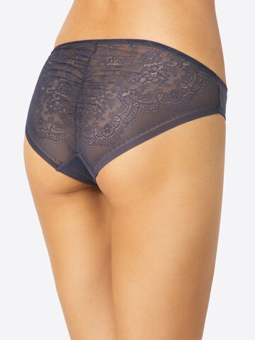 Slip SCHIESSER en gris : derrière