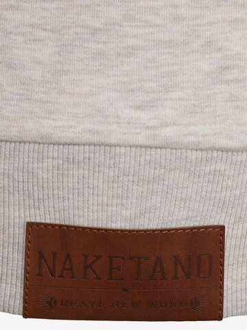 naketano - Sudadera con cremallera 'Brazzo' en beige