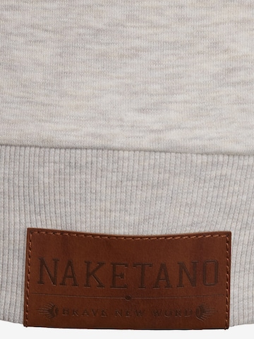 naketano Sweat jacket 'Brazzo' in Beige