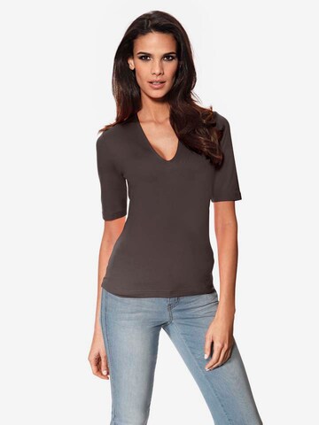 heine Shirt in Brown: front