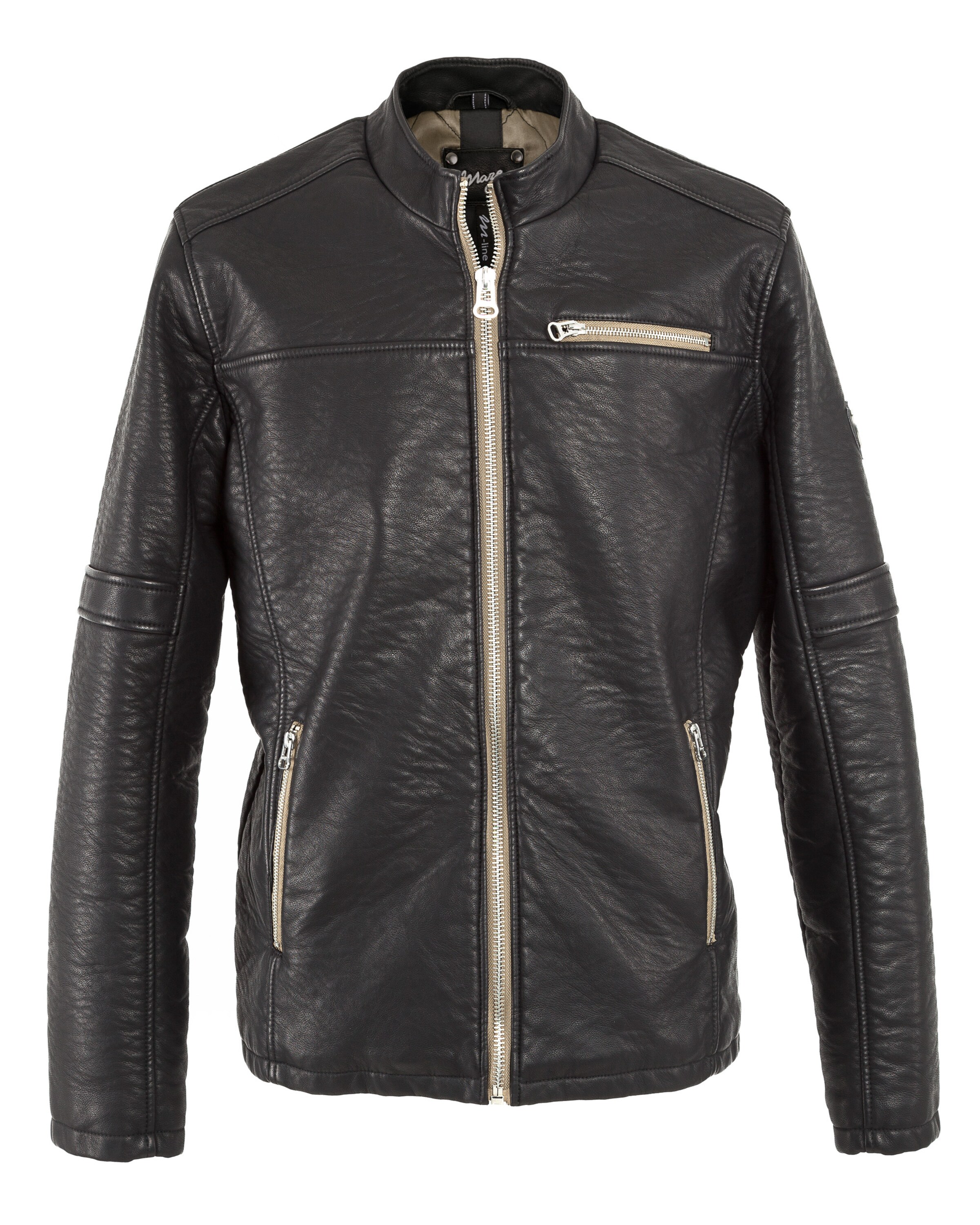 Maze Between-Season Jacket 'Colonel' in Black: front