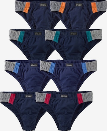 LE JOGGER Slips (8 Stck.) in Blau: predná strana