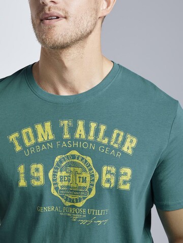 TOM TAILOR Regular fit Shirt in Green