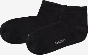 camano Socken in Schwarz: predná strana