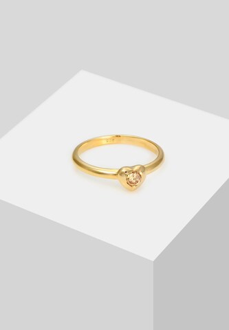 ELLI Ring Herz Basic in Gold