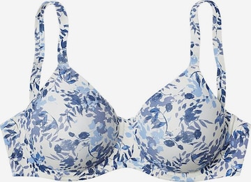 TRIUMPH Minimizer 'My Flower' in Blauw: voorkant