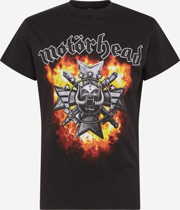 Mister Tee Rovný strih Tričko 'Motörhead Bad Magic' - Čierna: predná strana