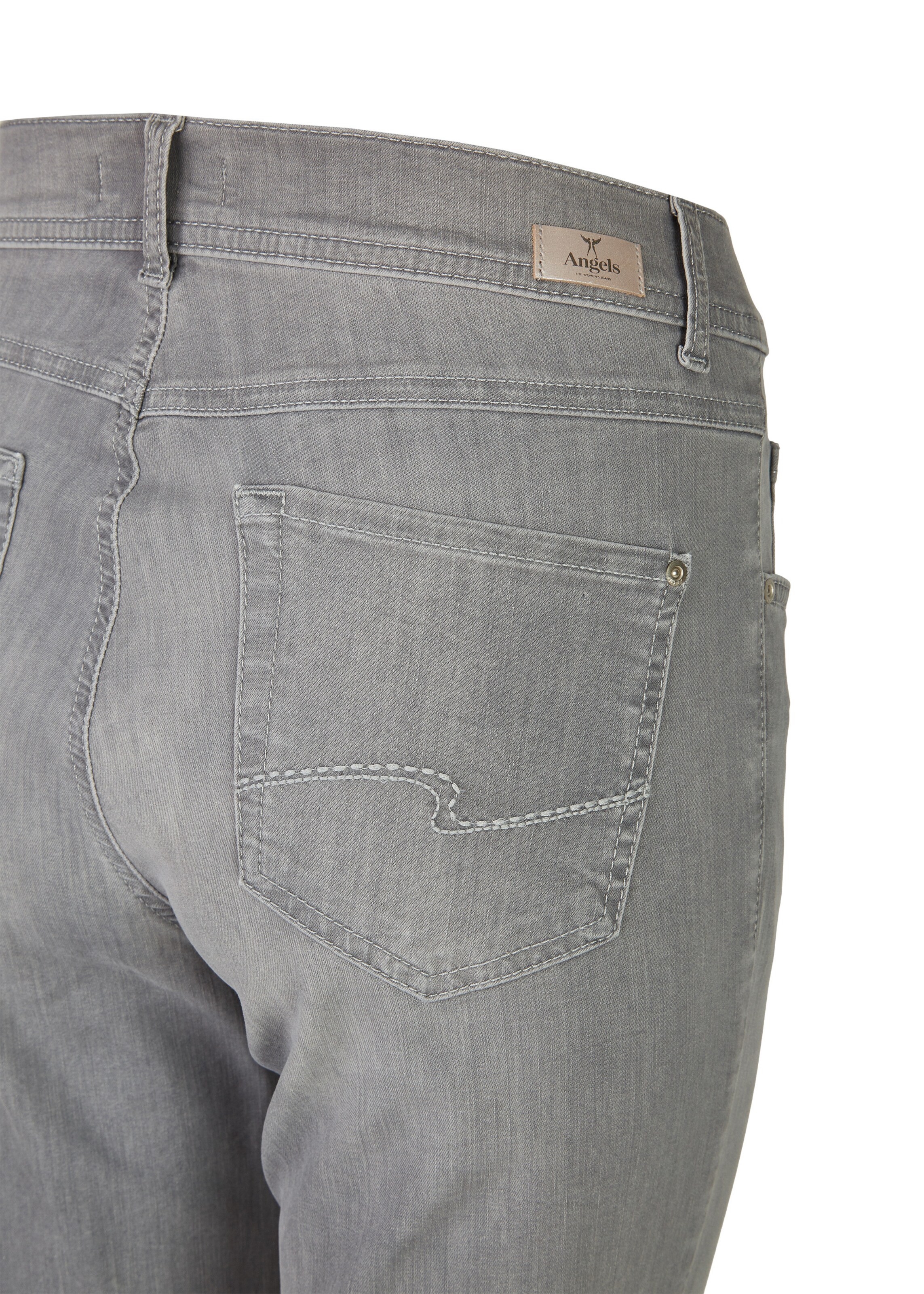 Coupe slim Pantalon 'Ornella' Angels en gris