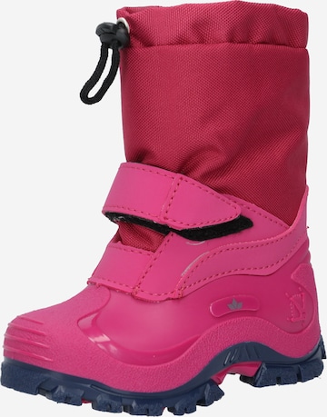 Bottes de neige 'Werro' LICO en rose : devant