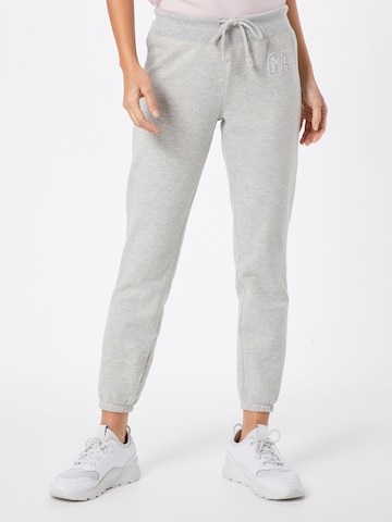 Gap Tall Tapered Trousers in Grey: front