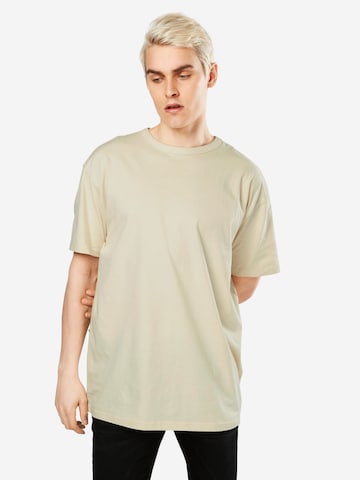 T-Shirt Urban Classics en beige : devant