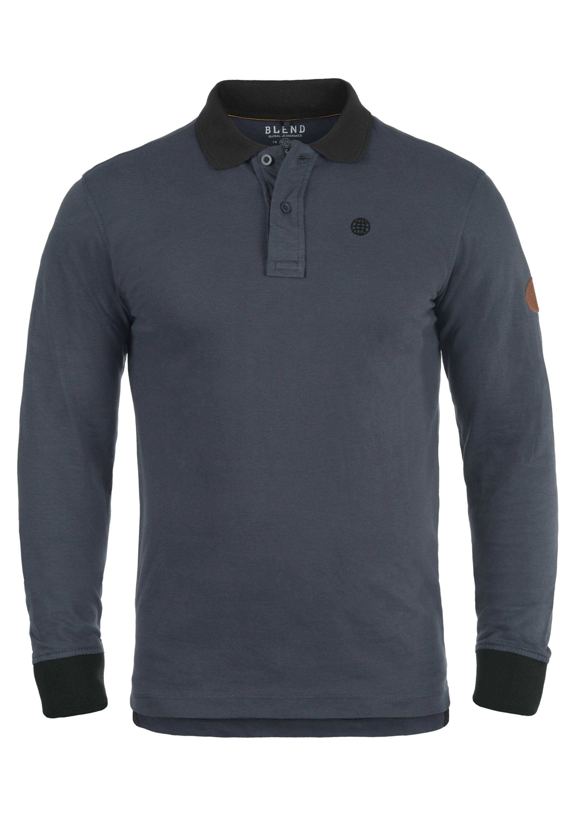 T-Shirt 'Ralle' BLEND en gris : devant