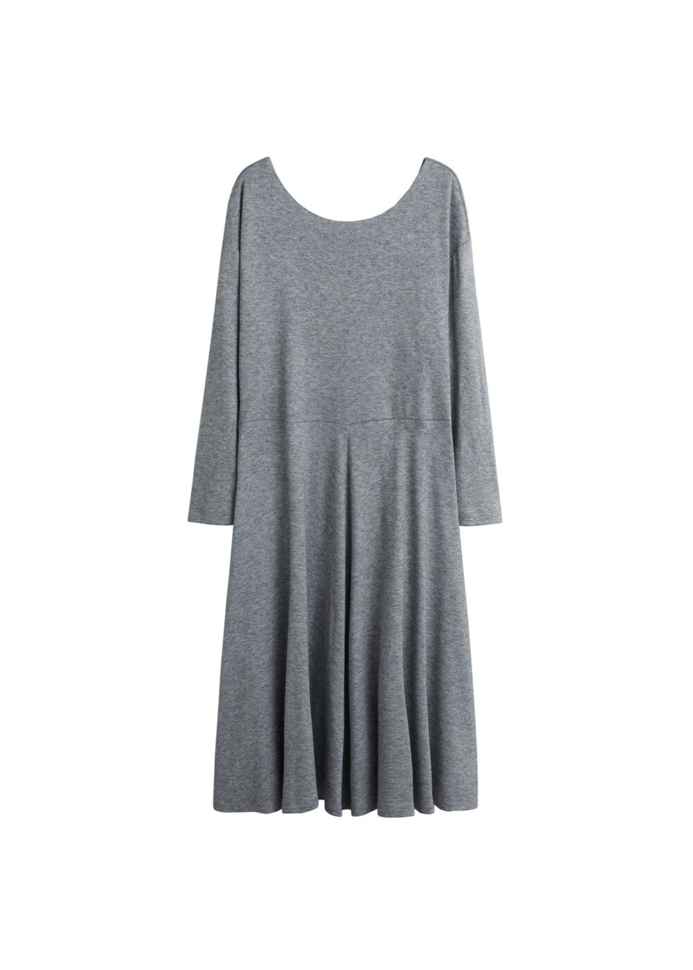 VIOLETA by Mango - Kleid 'Twister' in grau