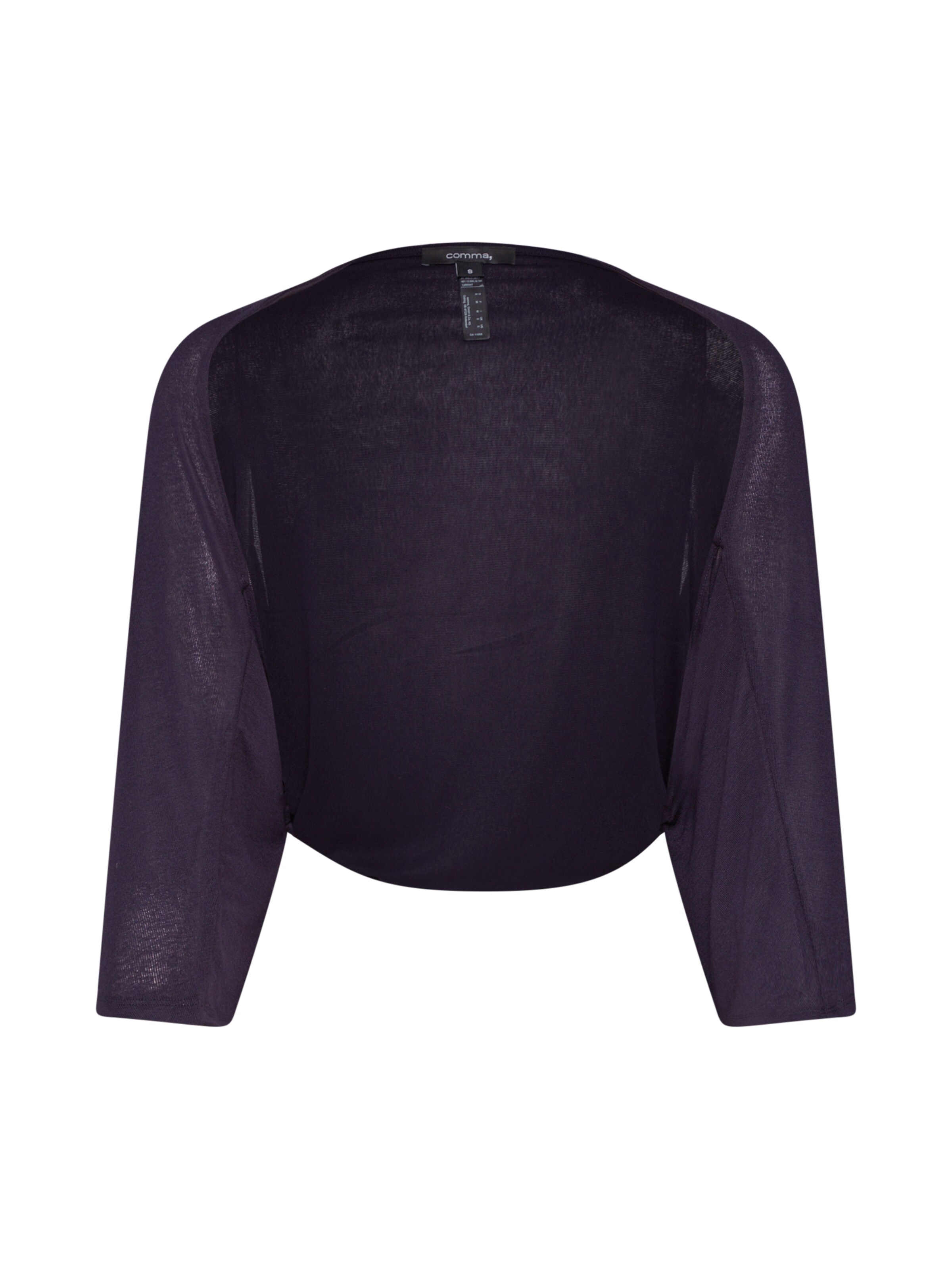 COMMA - Gebreid vest in de kleur Nachtblauw