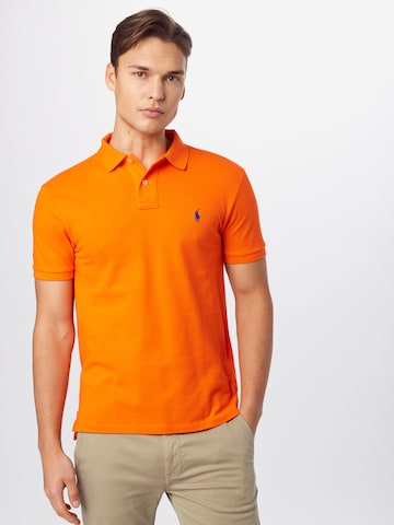 Tricou 'SSKCSLIM1' de la Polo Ralph Lauren pe portocaliu: față