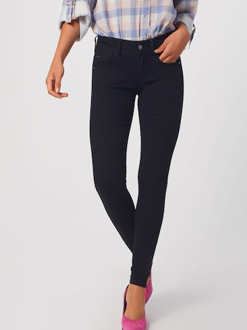 G-Star RAW Skinny Jeans 'Lynn' in Zwart: voorkant