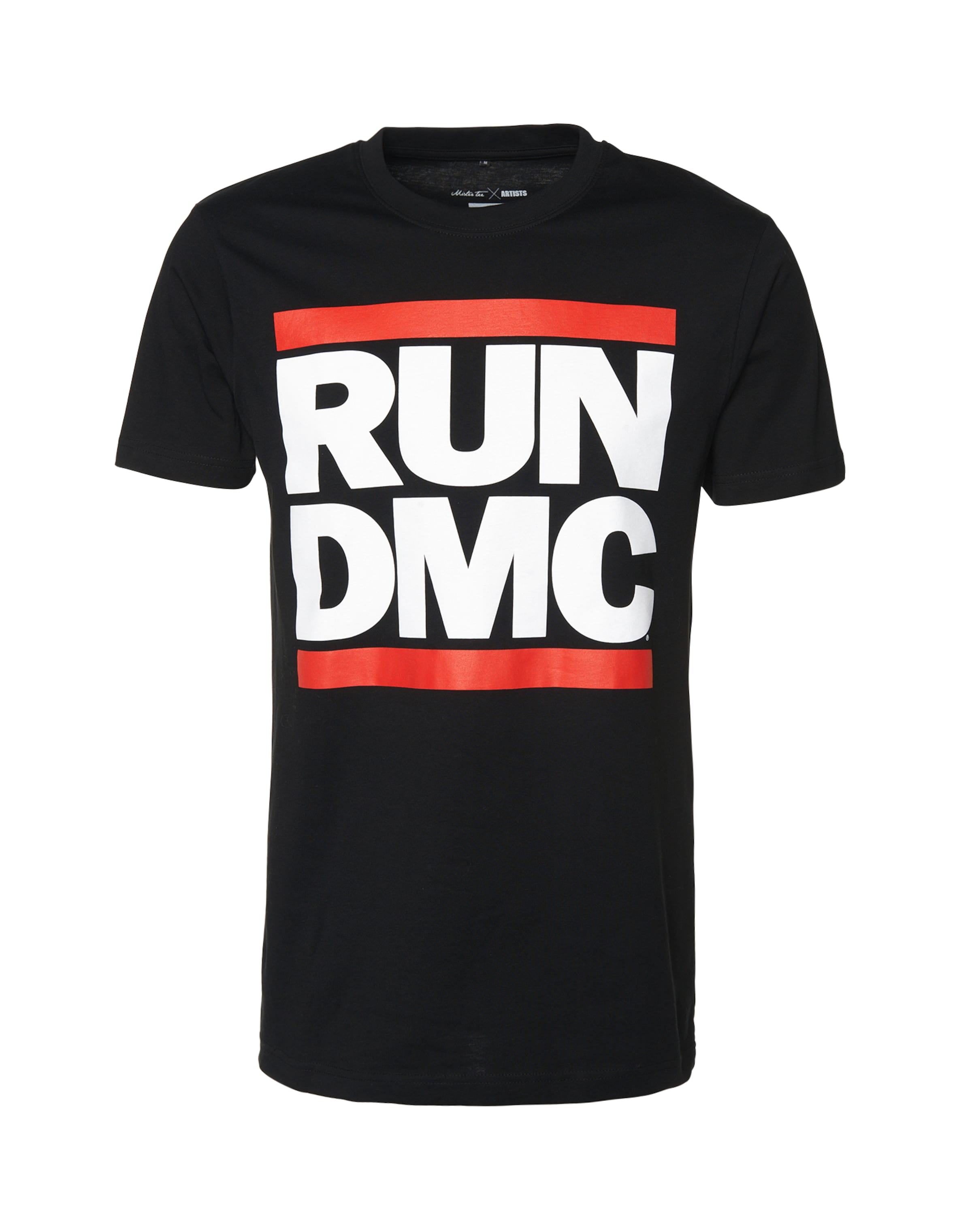 Mister Tee Shirt 'Run DMC' in Black: front