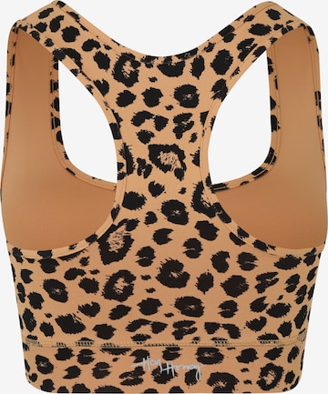 Hey Honey Bustier Sport bh 'Leo' in Beige: terug