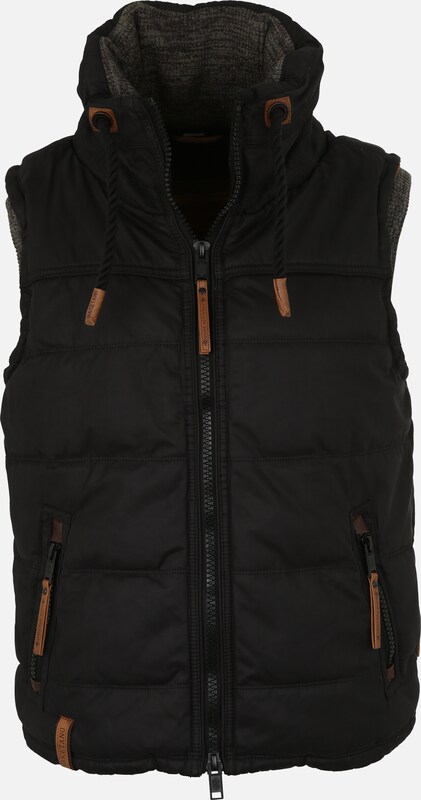 Nike, Futómellény rövid gallérral és polárbéléssel, Fekete, XL Nike, Futómellény rövid gallérral és polárbéléssel, Fekete, XL